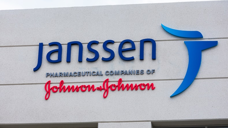 Janssen Pharmaceutica sign and logo