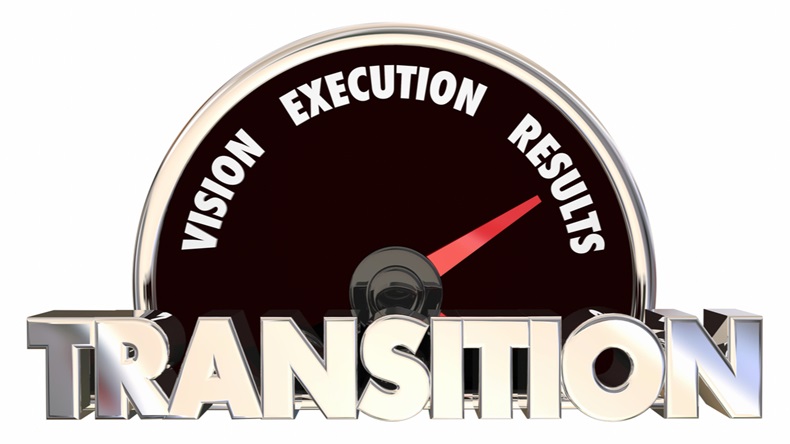 Transition Vision Strategy Execution Speedometer Plan 3d Illustration - Illustration 