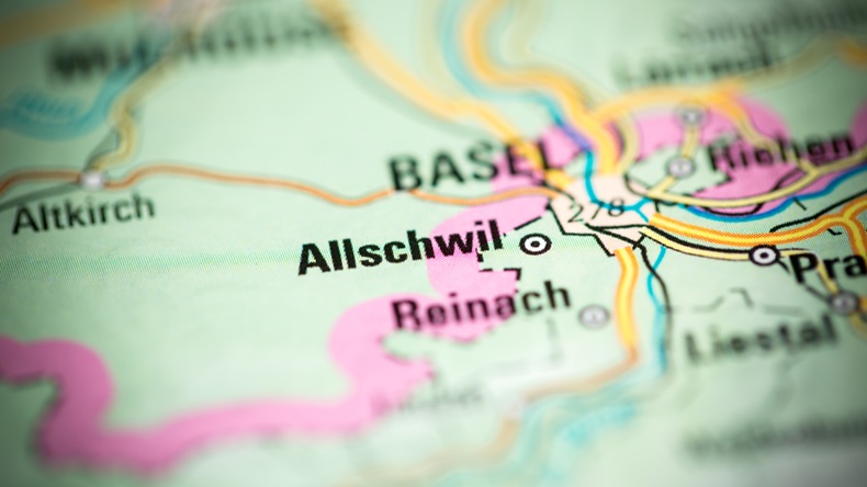 Map_Allschwil_Switzerland