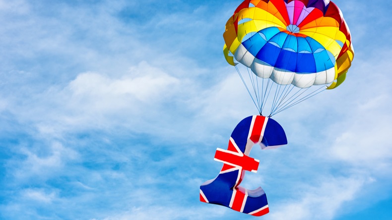 Parachute_British_Pound