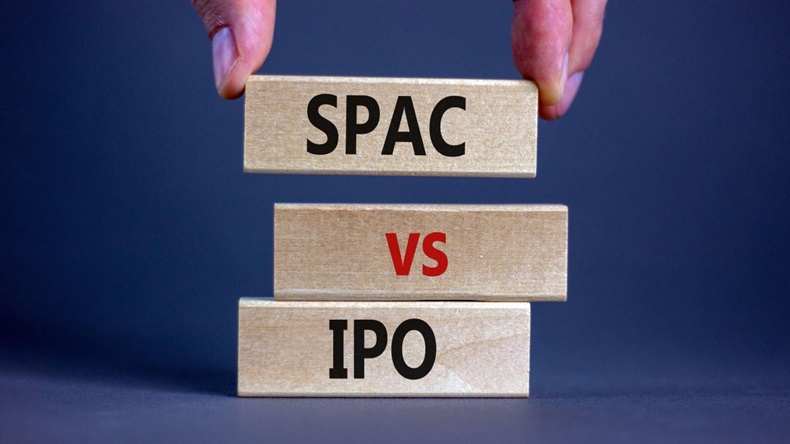 SPAC vs IPO blocks