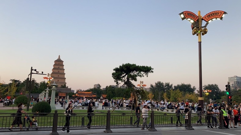 XIAN A VIBRANT CITY IN CHINA ENCOUNTERS STRICT LOCKDOWN AFTER WUHAN IN JAN 2020