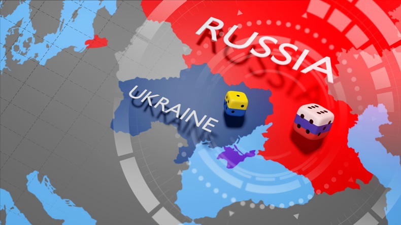 Graphical illustration of Russia Ukraine war
