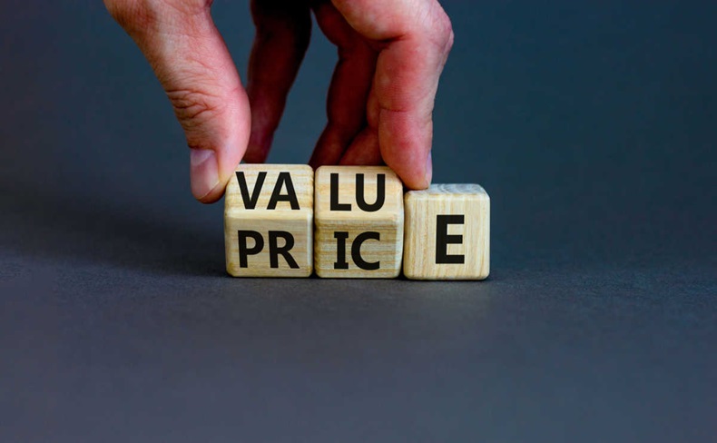 value versus price 