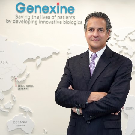 Neil Warma, CEO of Genexine