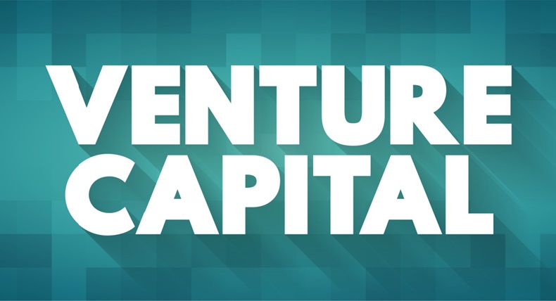 "Venture Capital" on teal background