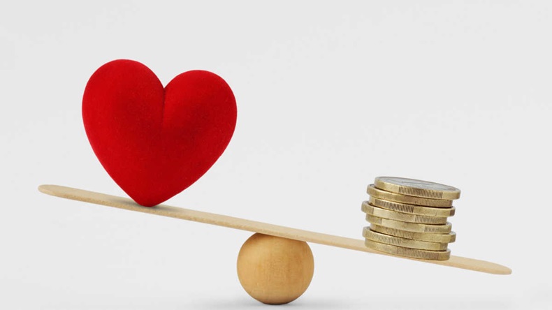heart versus money 