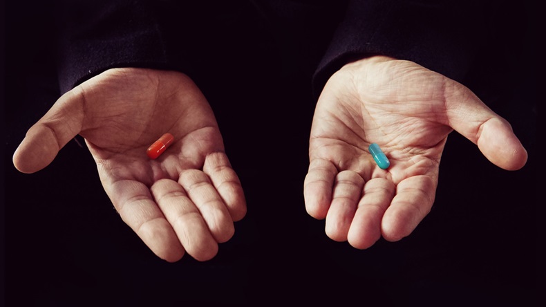 Blue and Red Pill